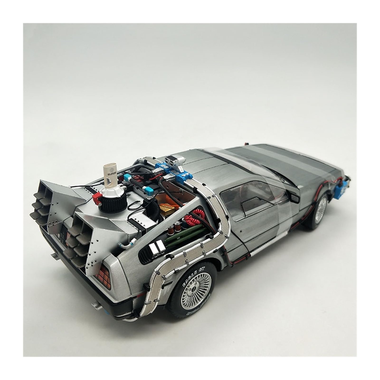 Delorean DMC-12 Car Part 3 Time Machine Alloy ModelFor:Die Cast 1